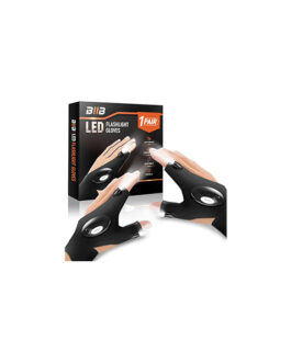BIIB Gifts for Men, LED Gloves with Lights for Fishing