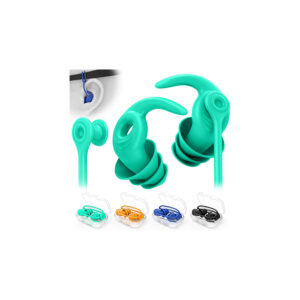 Swimming Ear Plugs for Adults, 4 Pairs Waterproof