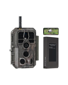 GardePro E8P Wildlife Camera, WiFi Bluetooth, Trail Cameras with 8000mAh